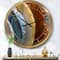 Designart Mineral Slice XV Oversized Fashion Wall Clock